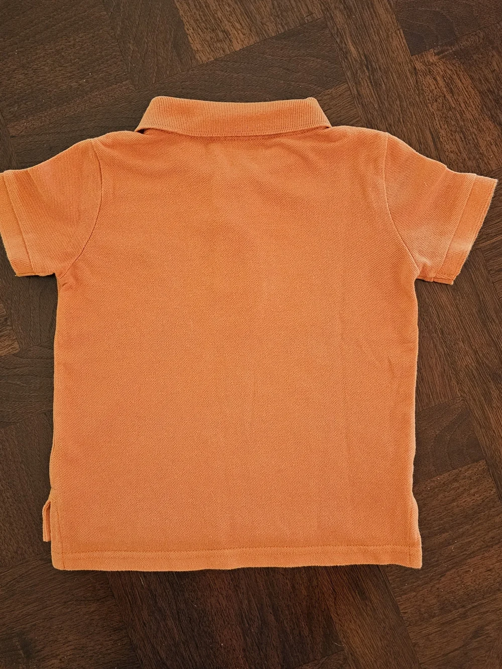 BabyGap Toddler Boy Orange Pique Polo Shirt Size 2T VGUC